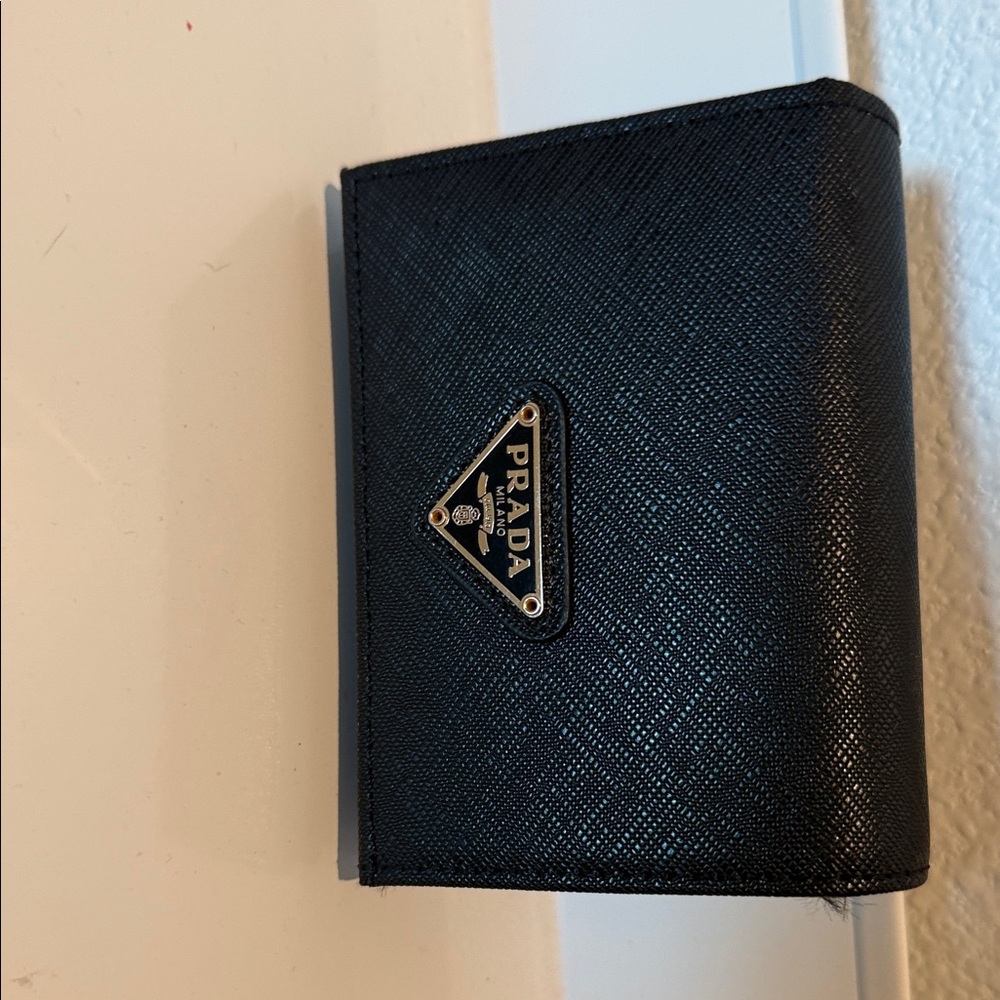 Black Saffiano Leather Wallet